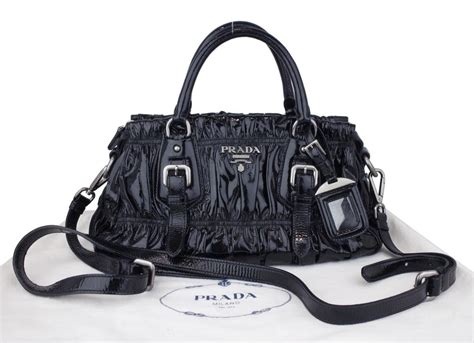 prada patent leather bag|genuine leather prada bags.